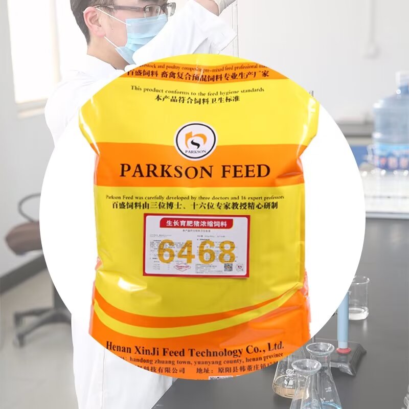 Concentrated feed for fat pigs