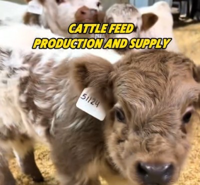 Cattle feed production and supply