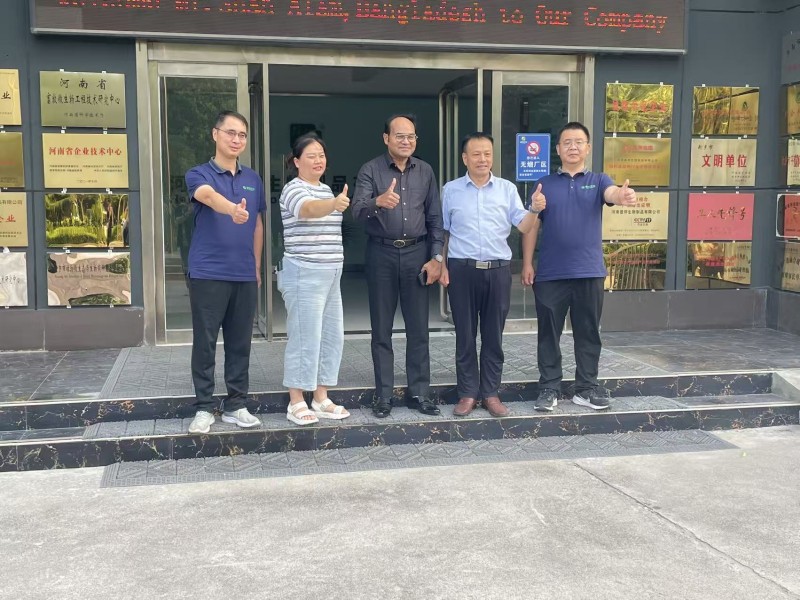    Bangladeshi Clients Visit Baisheng Feed for Layer and Broiler Premix Cooperation